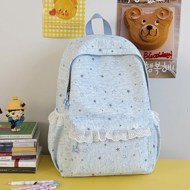 Fun and Playful Cloud Character Backpack LoungeYard — product view 7