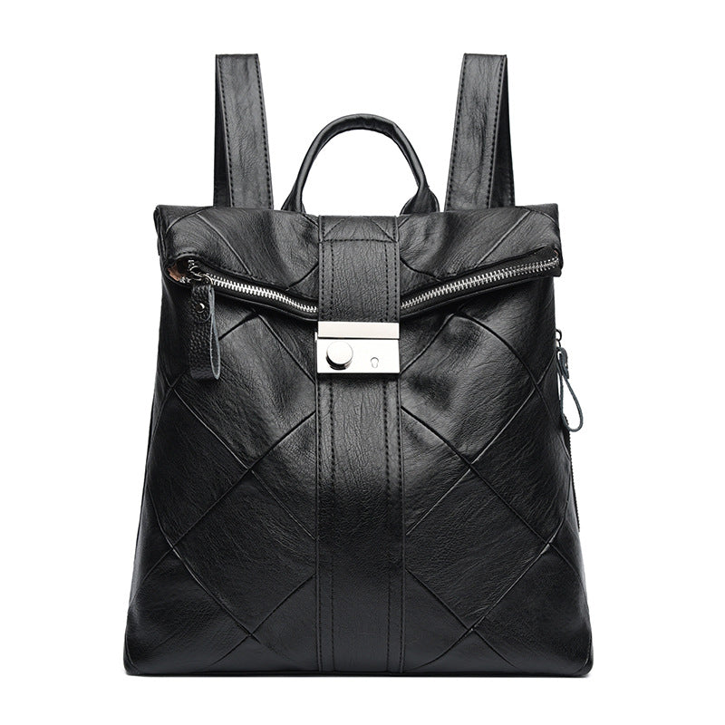 Chic Textured Backpack LoungeYard — product view 4