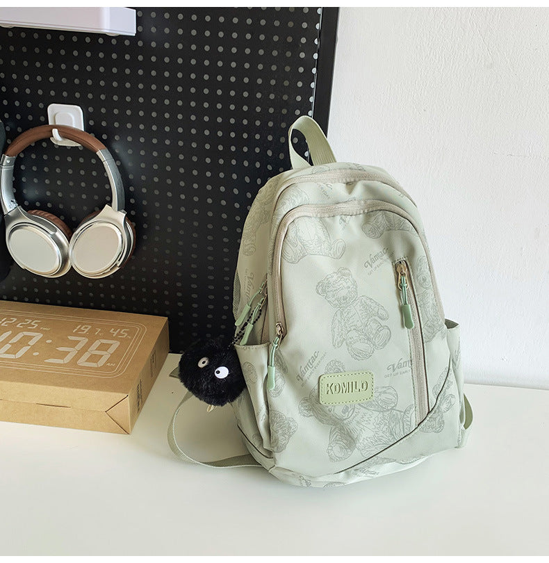 Cute Graphic Illustrated Backpack — product view 3