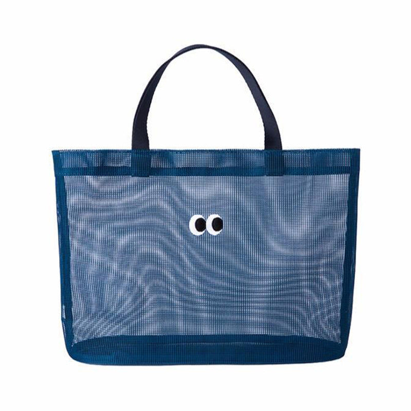 Practical beach bag with mesh structure LoungeYard — product view 7