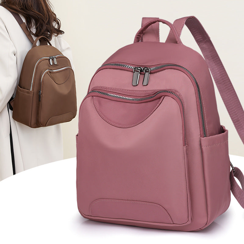 Sleek Minimalist Zip-Front Backpack LoungeYard — product view 3