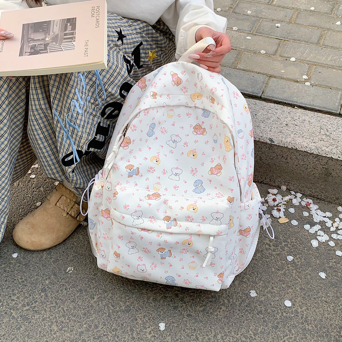 Playful Animal-Themed Backpack LoungeYard — product view 2