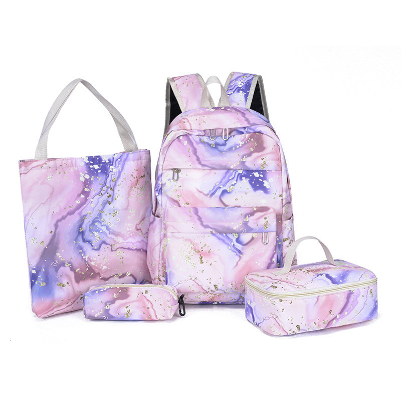 Fashionable backpack with generous interior LoungeYard — product view 4