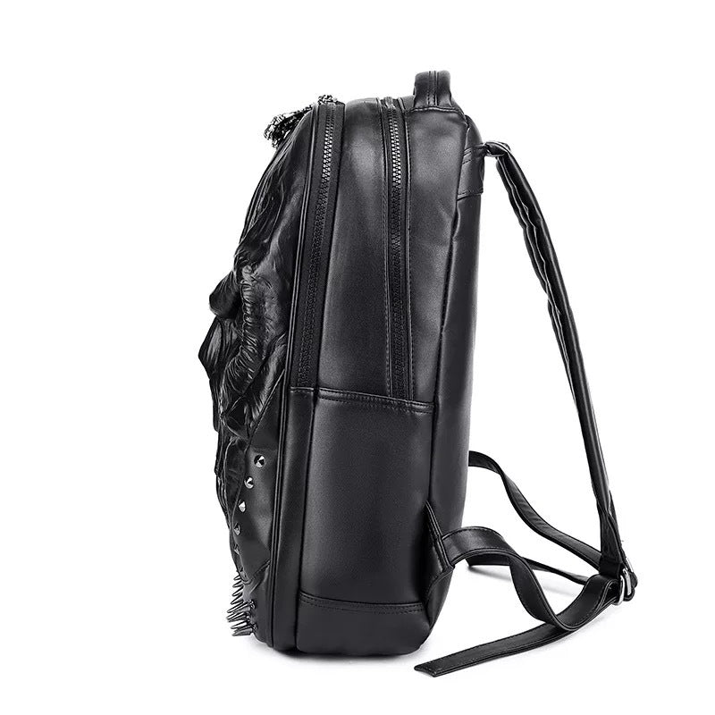 Creative backpack with skull design LoungeYard — product view 3