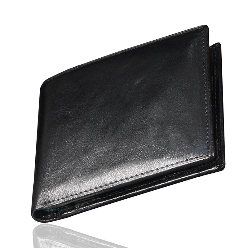 Luxurious Bi-Fold Leather Wallet LoungeYard — product view 3