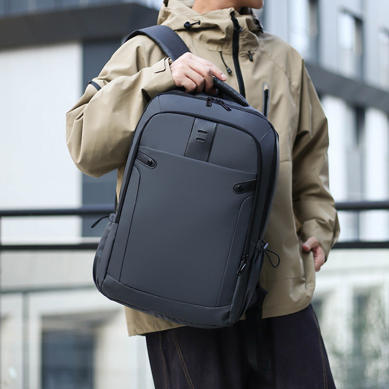 Practical business backpack with comprehensive compartment organization LoungeYard — product view 7