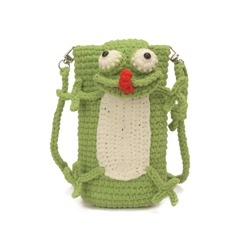 Crochet Animal-Themed Crossbody Bag — product view 2
