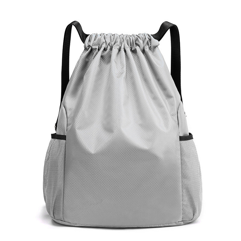 Sporty backpack with mesh pockets LoungeYard — product view 4