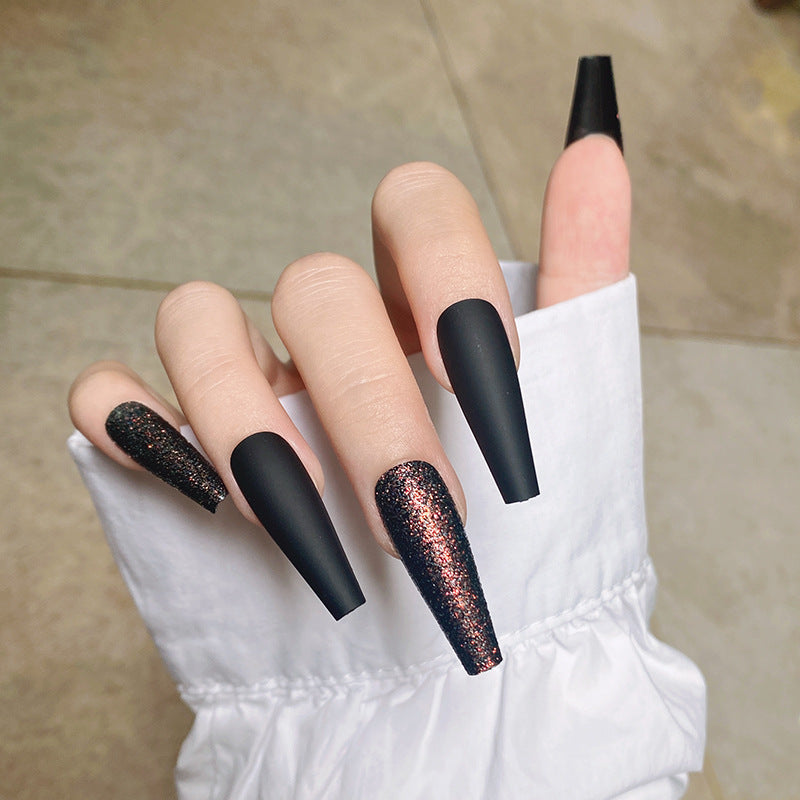Elegant Matte Stiletto Nail Extensions — product view 2