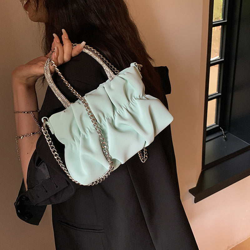 Elegant Ruched Handbag — product view 6