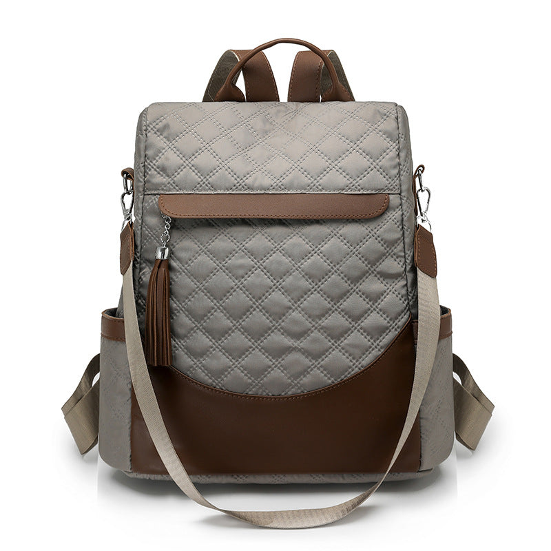 Stylish Quilted Backpack LoungeYard — product view 4