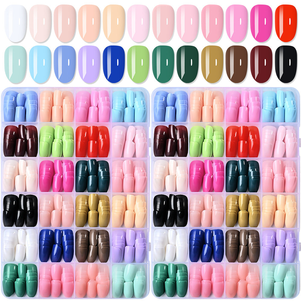 Full Coverage Press-On Nail Tips Set — product view 3