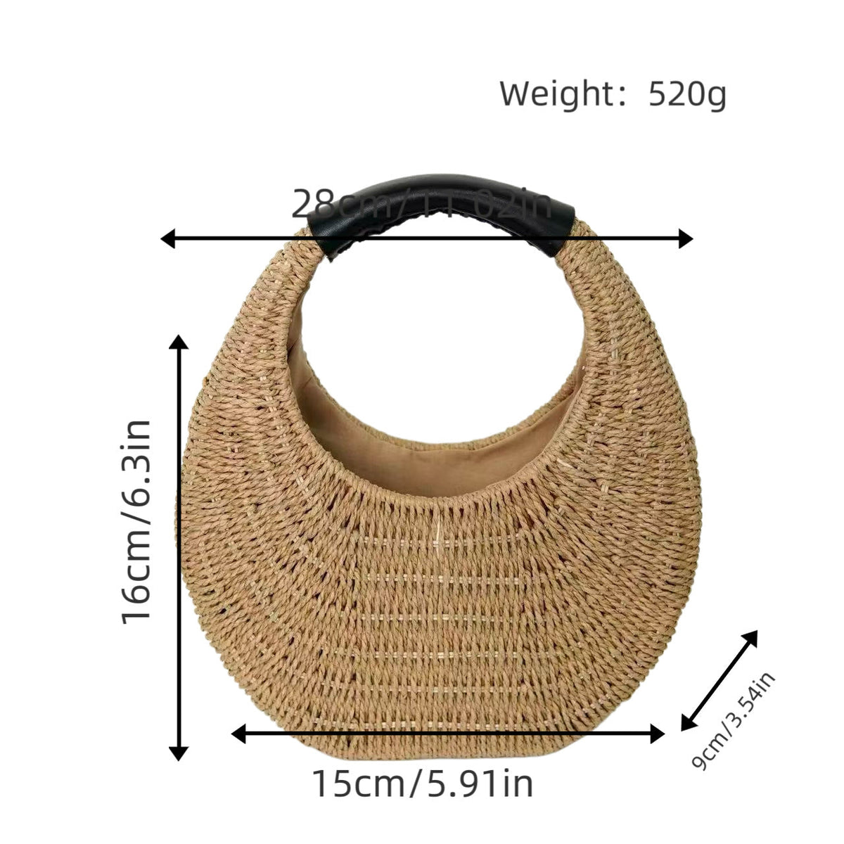 Modern Basket Bag LoungeYard — product view 1
