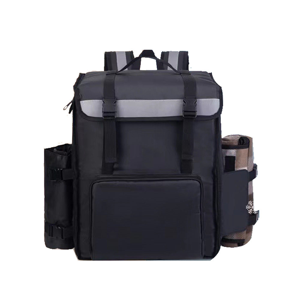 Women's cool backpack with insulating function and versatile side pockets LoungeYard — product view 5