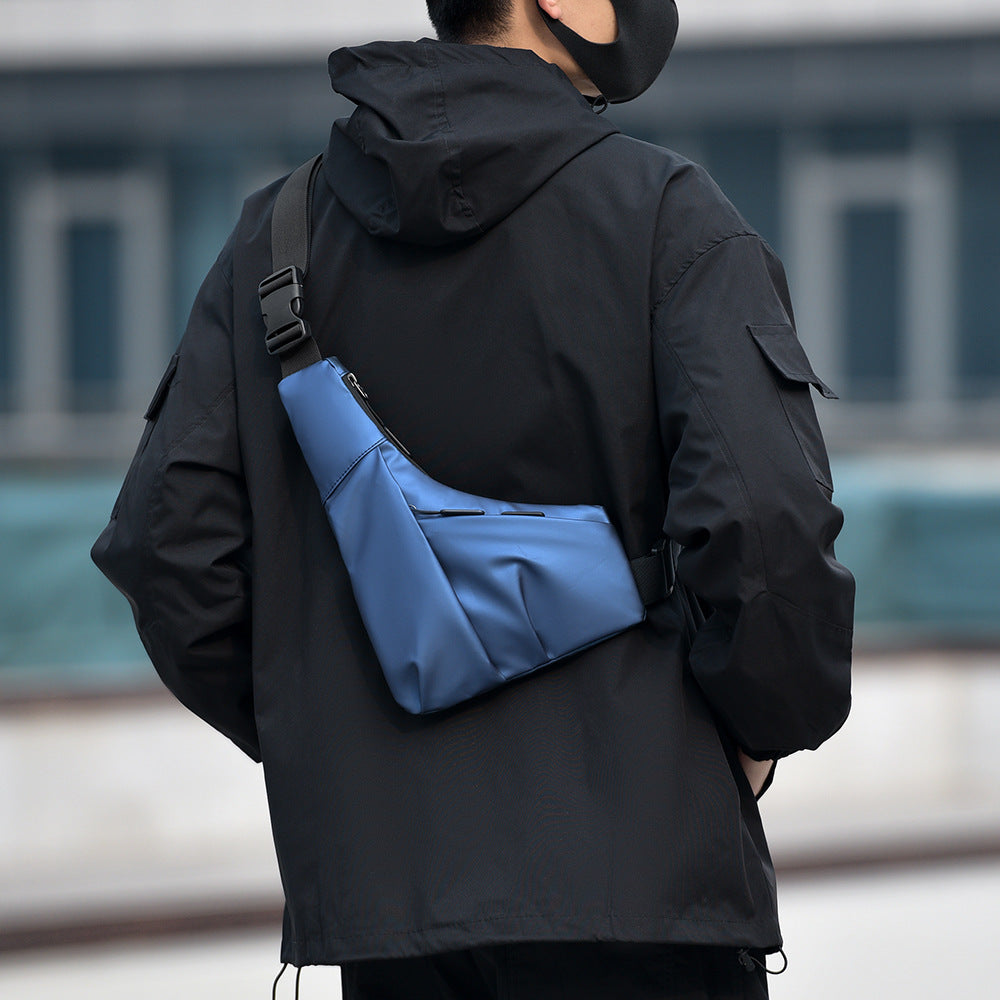 Sling bag with ergonomic design and water-repellent material LoungeYard — product view 1