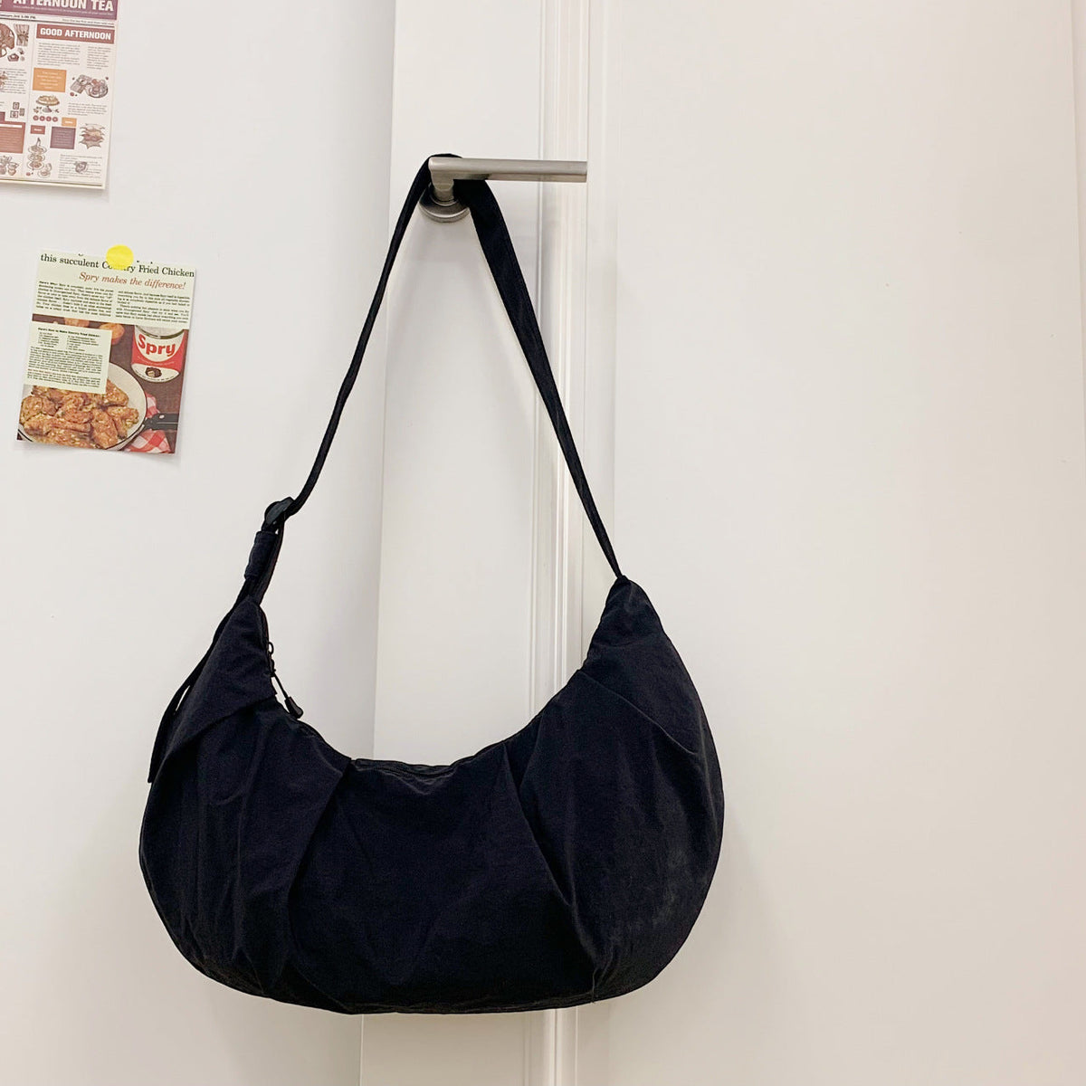 Fashionable shoulder bag with adjustable shoulder strap and practical design LoungeYard — product view 3