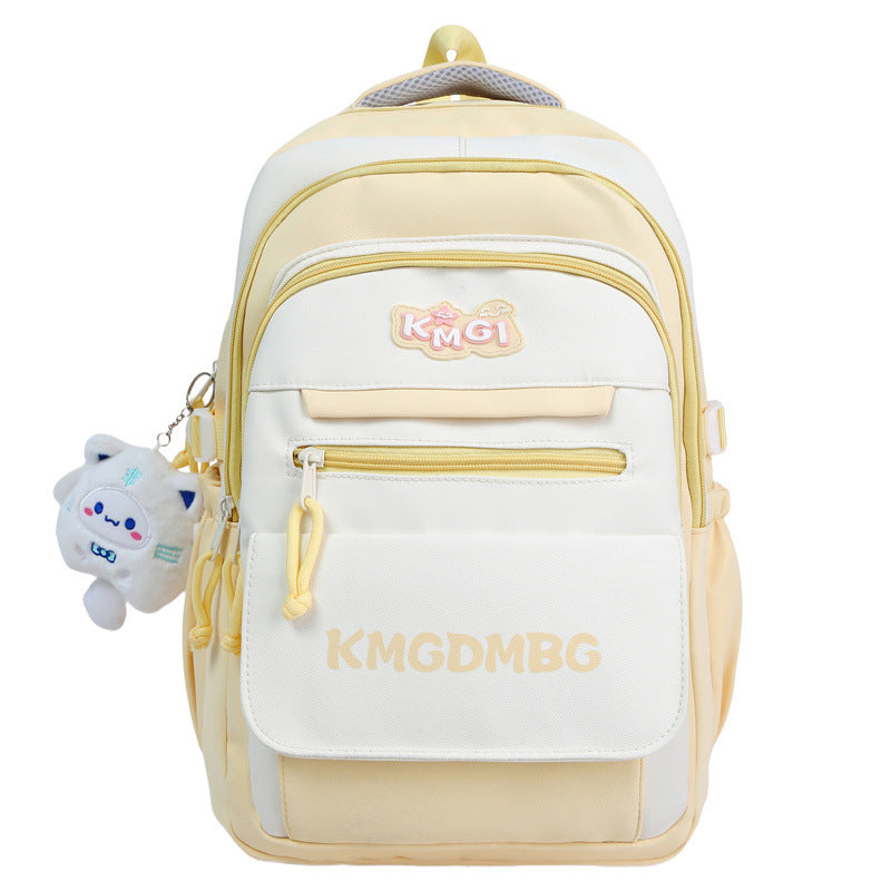 Cute Character Print School Backpack — product view 6