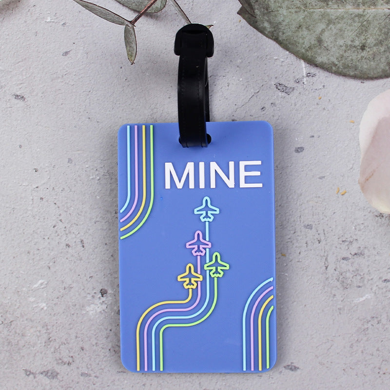 Travel-Themed Luggage Tag LoungeYard — product view 4