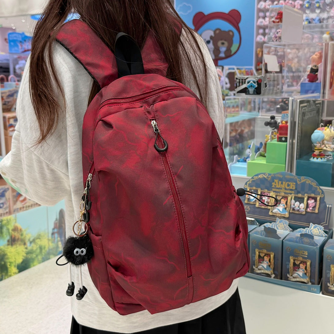 Multifunctional Casual Backpack with Unique Texture LoungeYard — product view 2