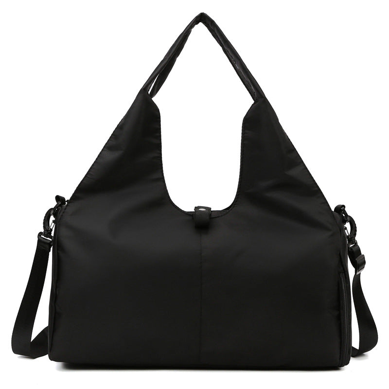 Sporty Weekend Bag With Ergonomic Carrying Handle And Versatile Compartment Setup LoungeYard — product view 4