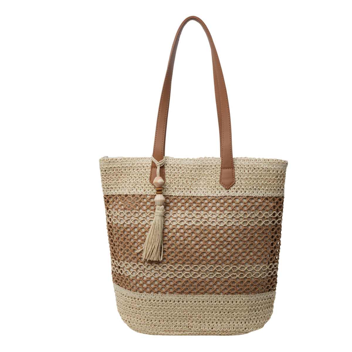 Handbag with Rustic Wave Design LoungeYard — product view 6