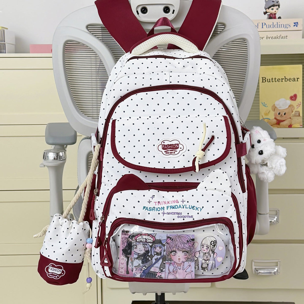 Fun Character-Themed School Backpack LoungeYard — product view 6