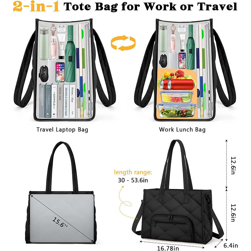 Insulated Multi-Purpose Lunch Tote LoungeYard — product view 2