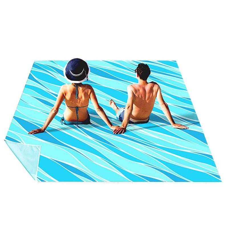 Picnic blanket in maritime design LoungeYard — product view 5