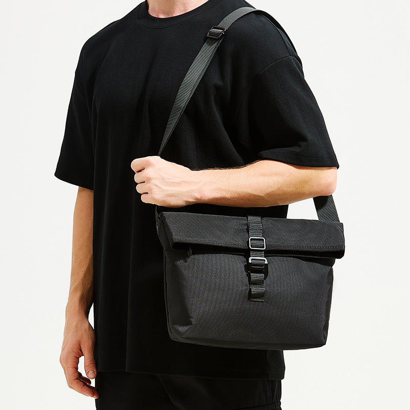 Versatile Roll-Top Crossbody Bag LoungeYard — product view 1