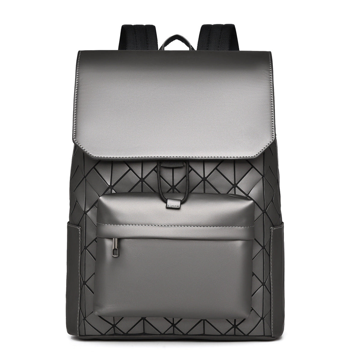 Stylish Geometric Pattern Backpack LoungeYard — product view 6