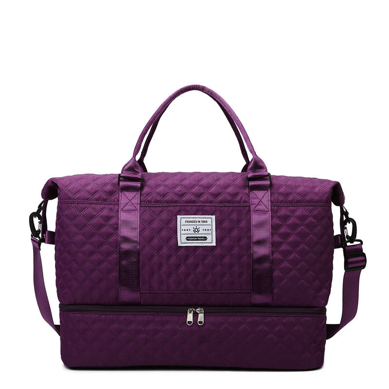 Multi-Pocket Quilted Duffle Bag — product view 5