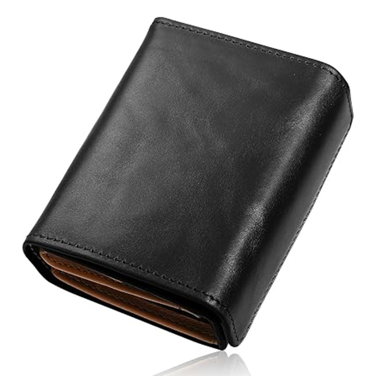 Stylish Leather Mini Wallet LoungeYard — product view 5