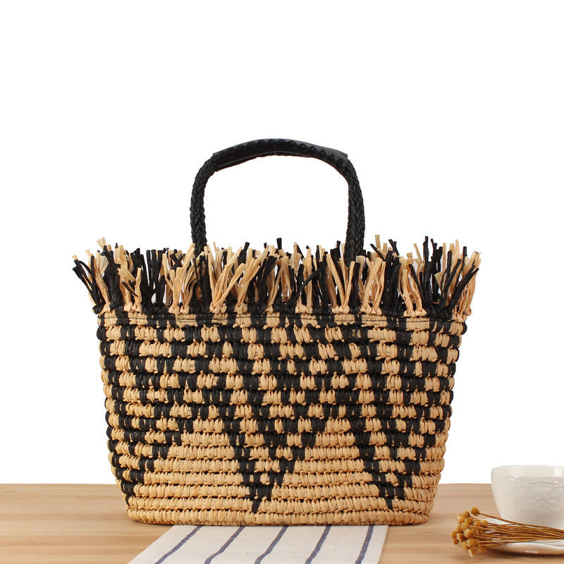 Practical Macrame Beach Bag LoungeYard — product view 1