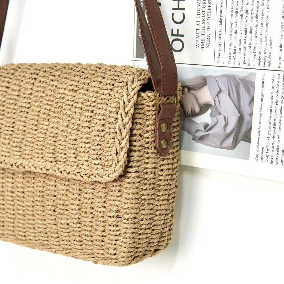 Braided Shoulder Bag LoungeYard — product view 3