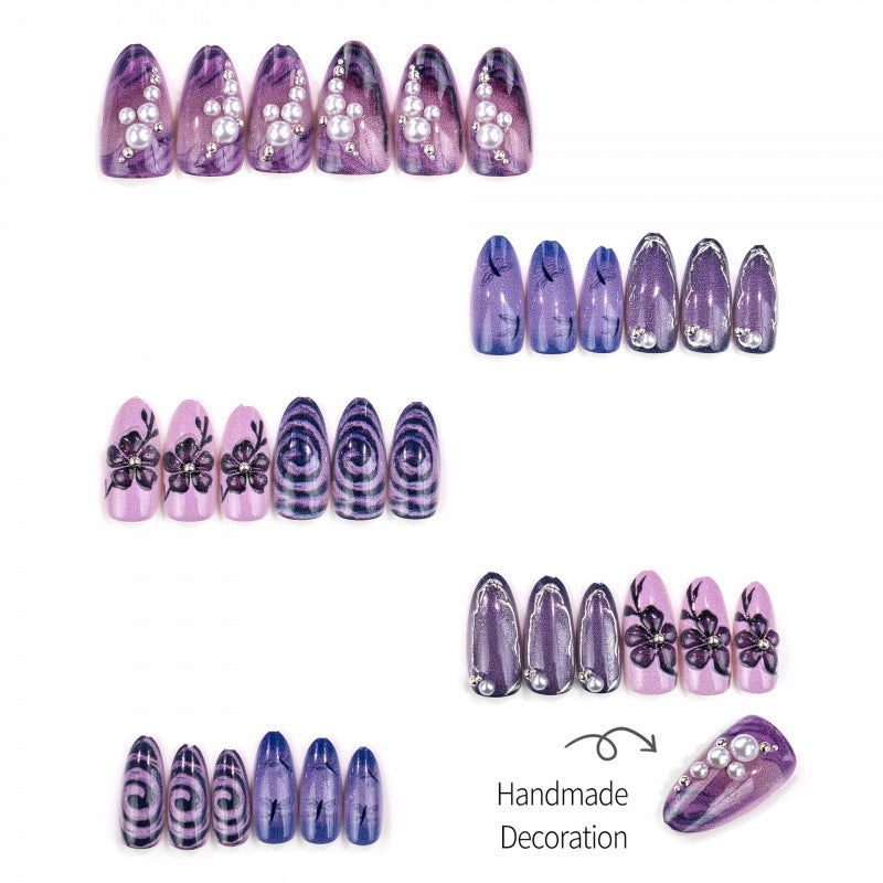 Artistic Designer Press-On Nails — product view 3