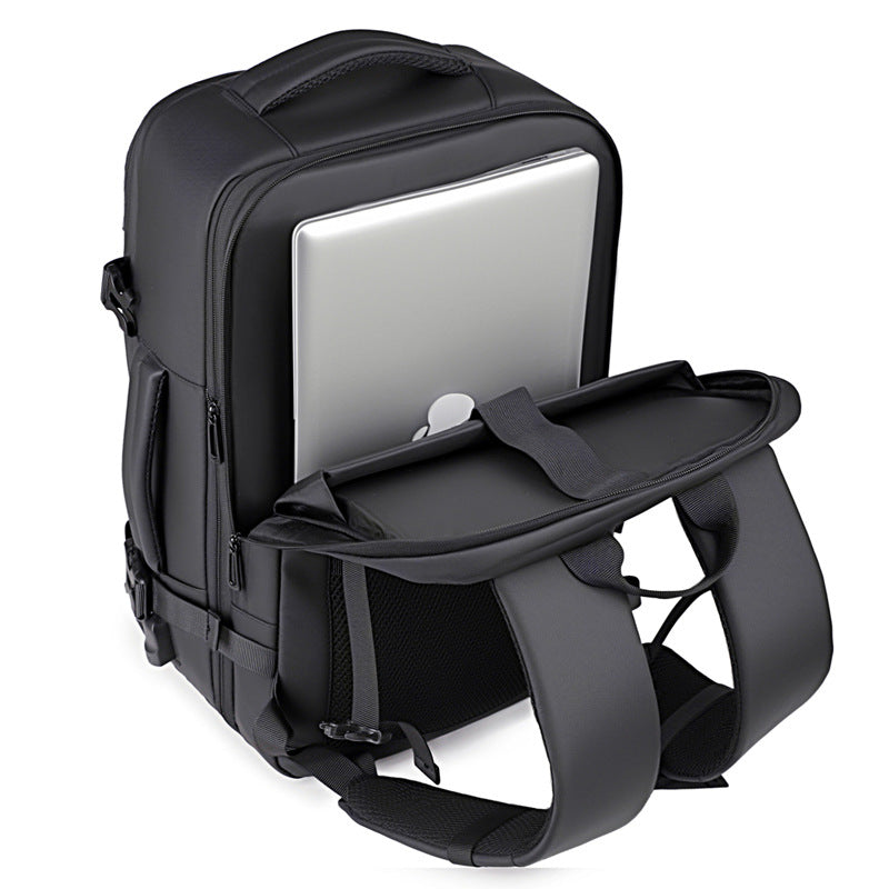 Multifunctional Backpack with Removable Laptop Compartment LoungeYard — product view 3