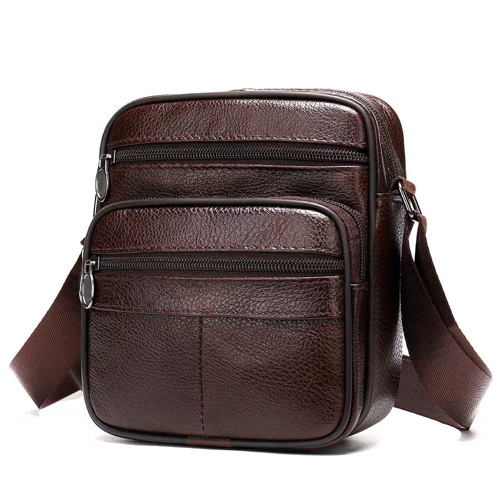 Compact Leather Crossbody Bag — product view 4