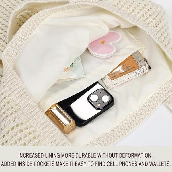 Practical Net Shopper Bag LoungeYard — product view 2