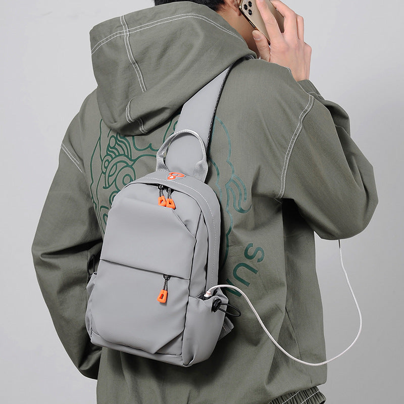 Shoulder backpack with multifunctional design and ergonomic padding LoungeYard — product view 2