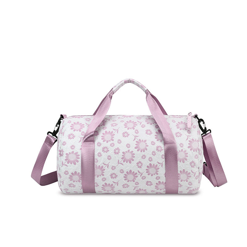 Floral Print Weekend Travel Duffle Bag LoungeYard — product view 5