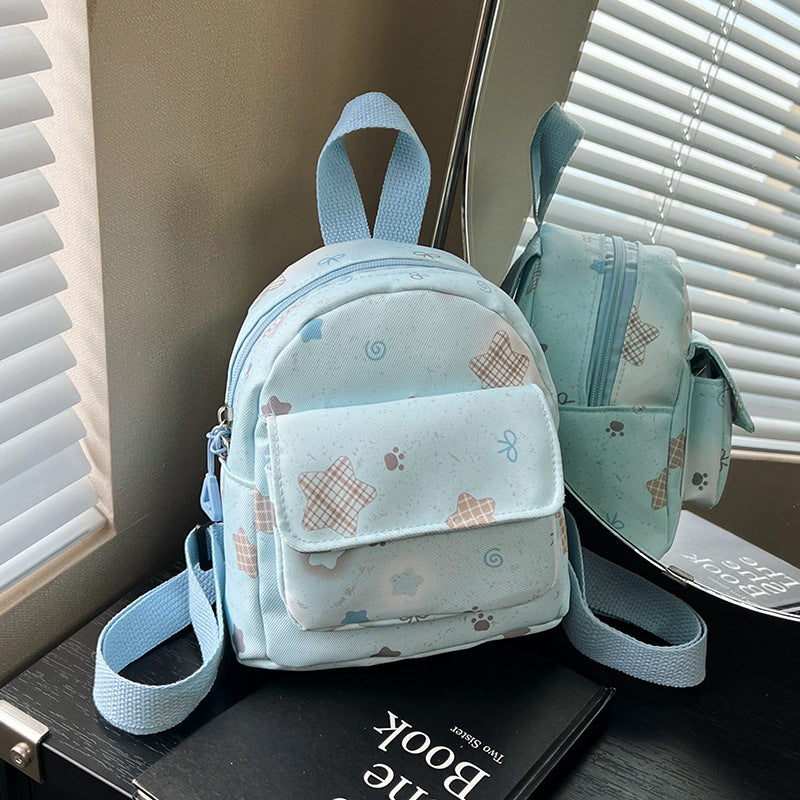 Cute Cartoon-Themed Mini Backpack — product view 1