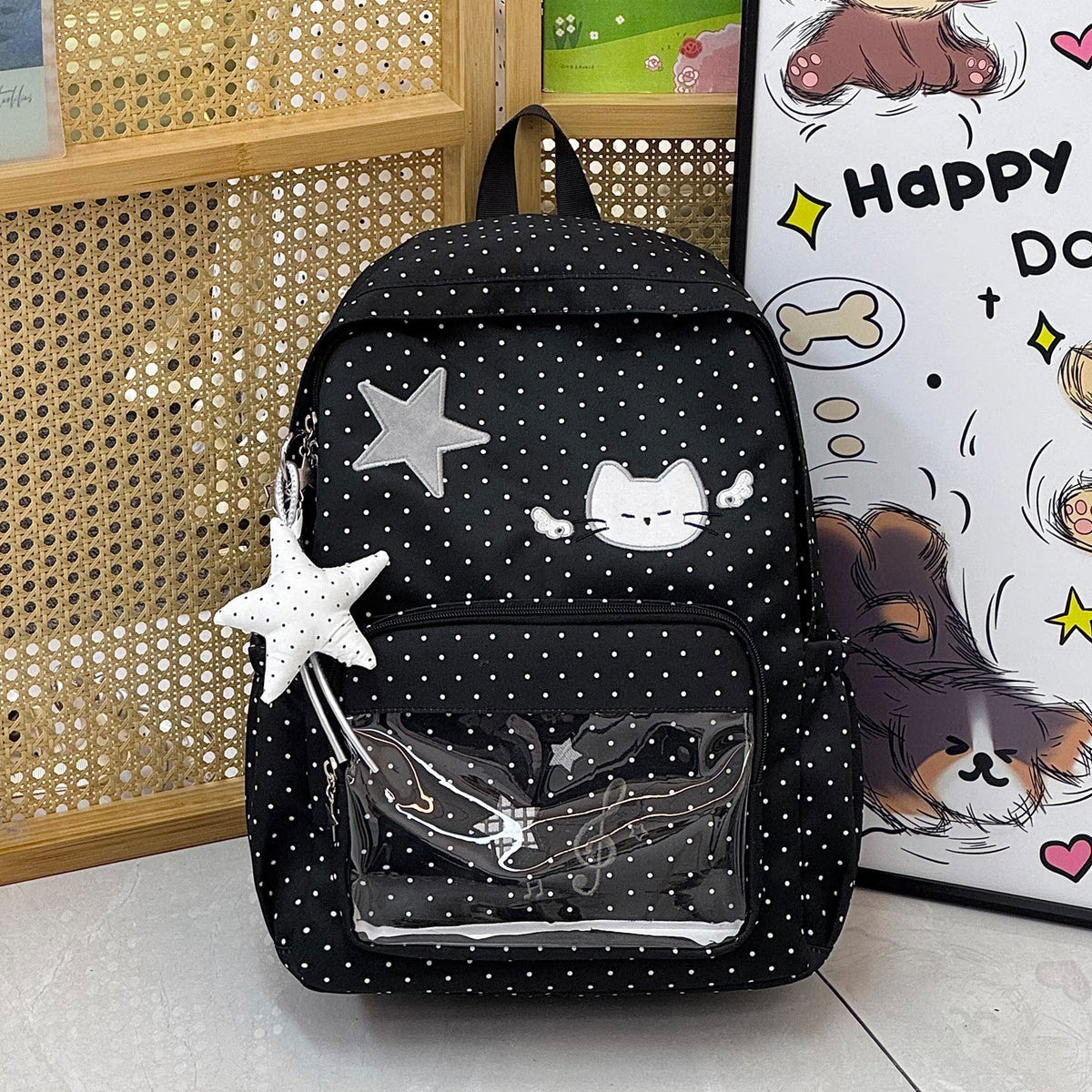 Playful Illustrated Backpack LoungeYard 1791205608 — product view 6