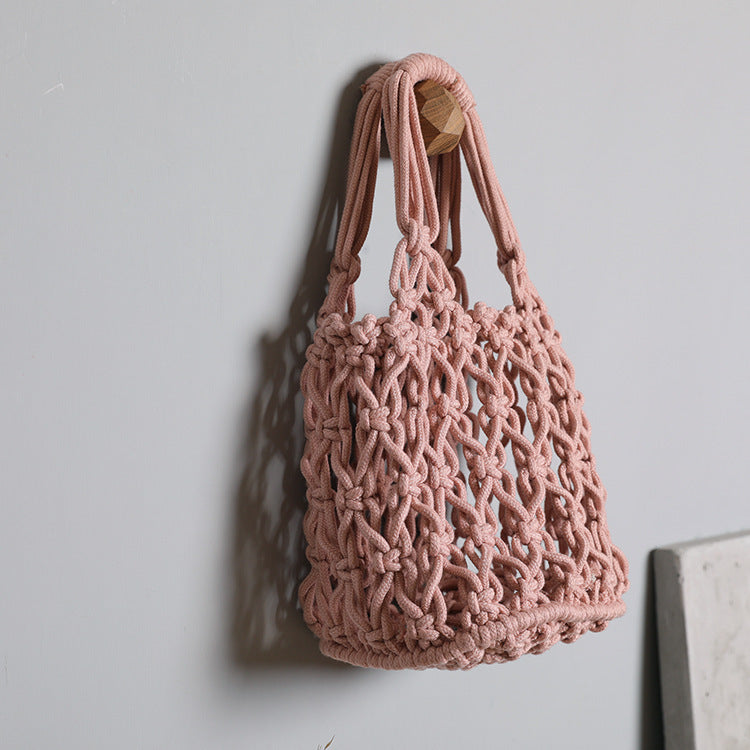 Macrame Shopping Bag LoungeYard — product view 7