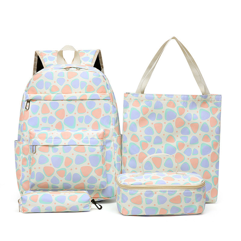 Set of backpack, tote bag and lunch box LoungeYard — product view 1