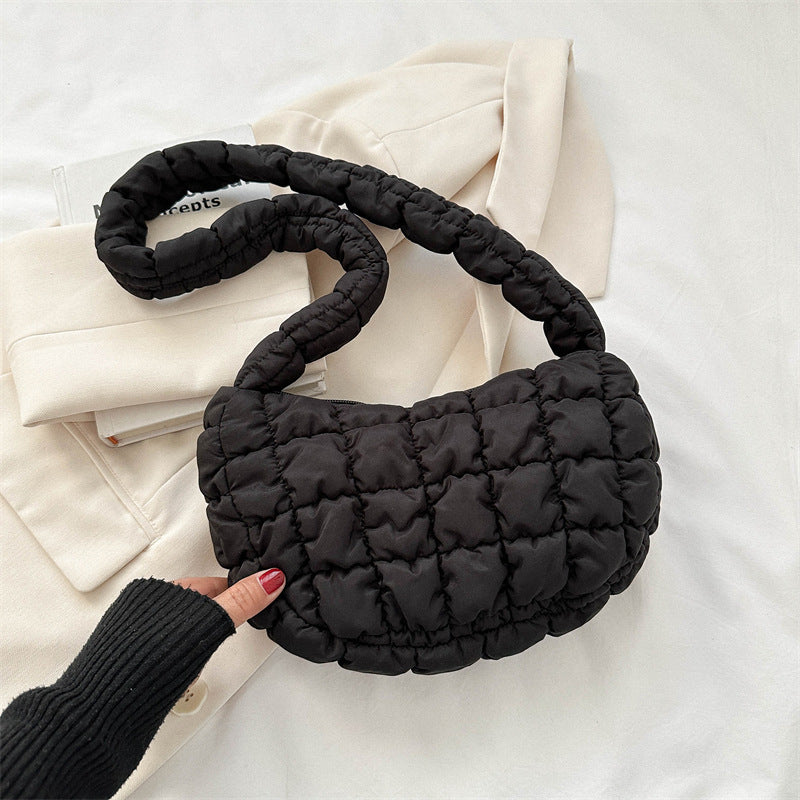 Fashionable Quilted Handbag — product view 2