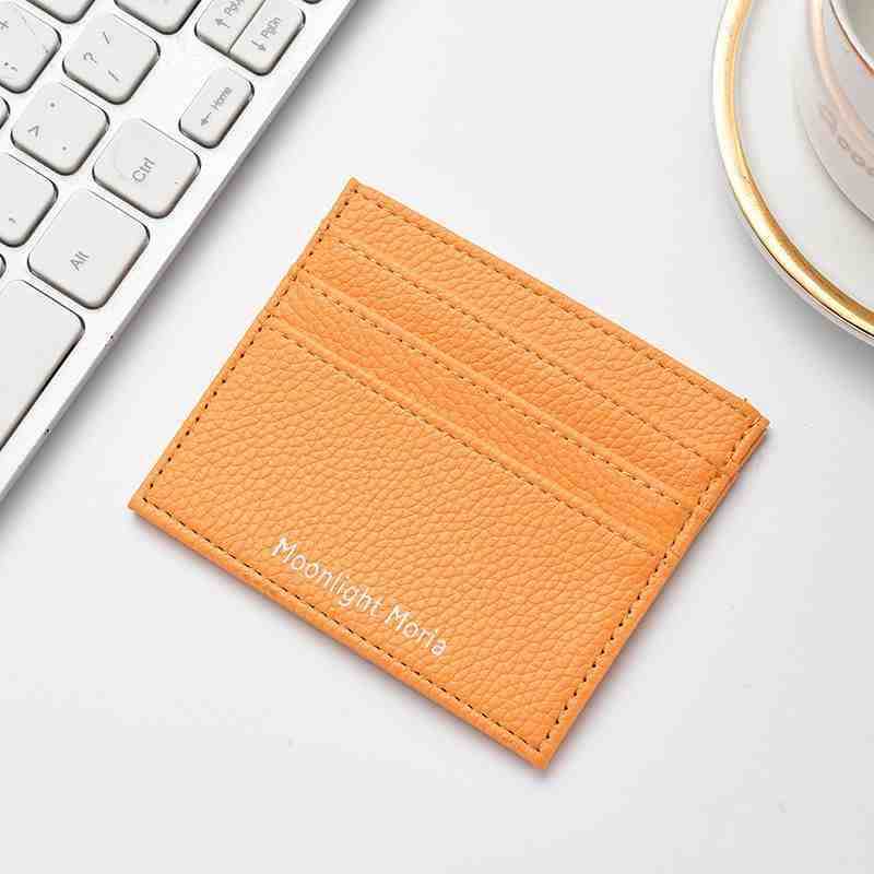 Minimalist Leather Card Holder — product view 6