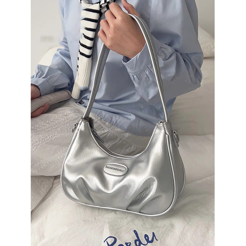 Stylish Structured Handheld Satchel LoungeYard — product view 4