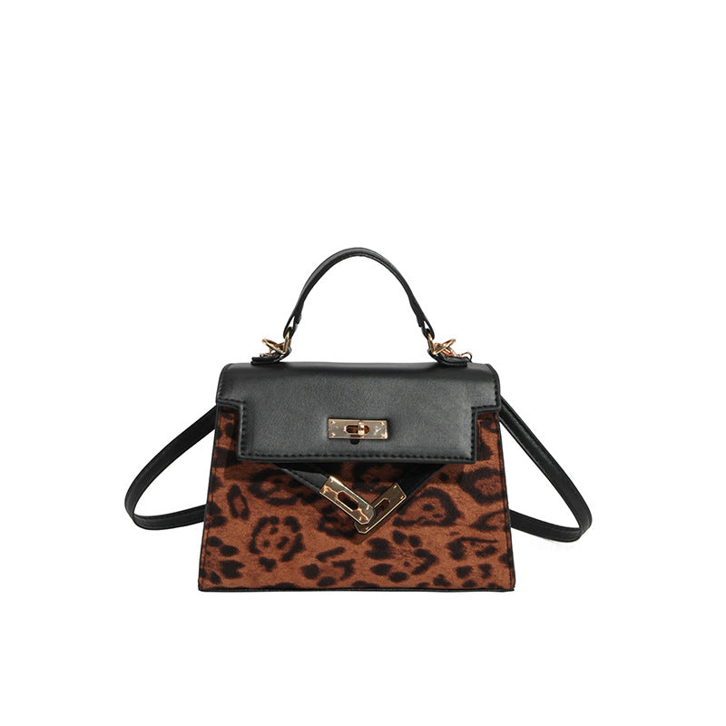 Animal Print Structured Handbag — product view 2