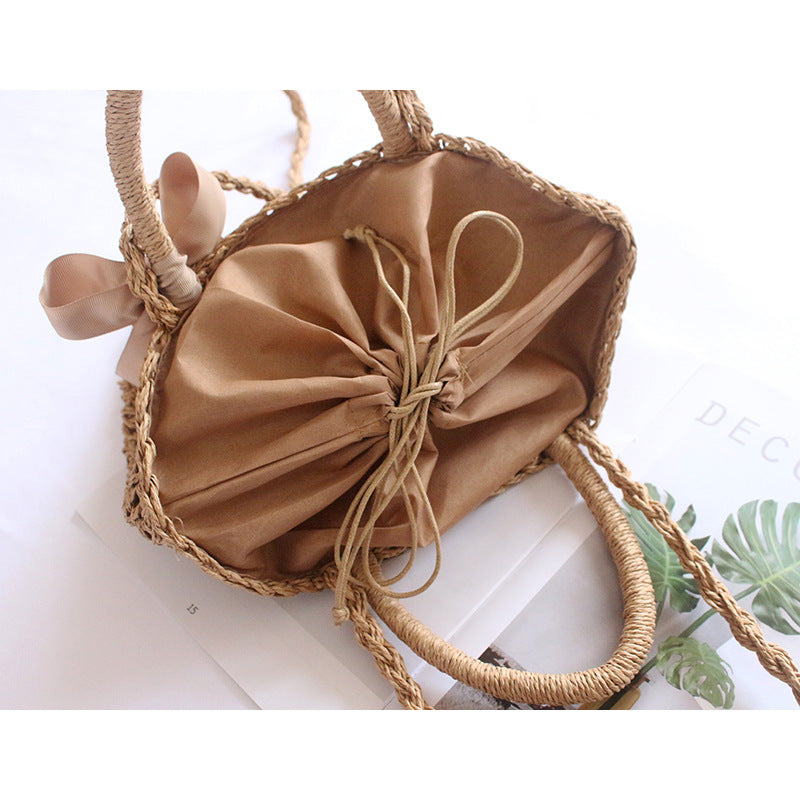 Braided Basket Bag LoungeYard — product view 4