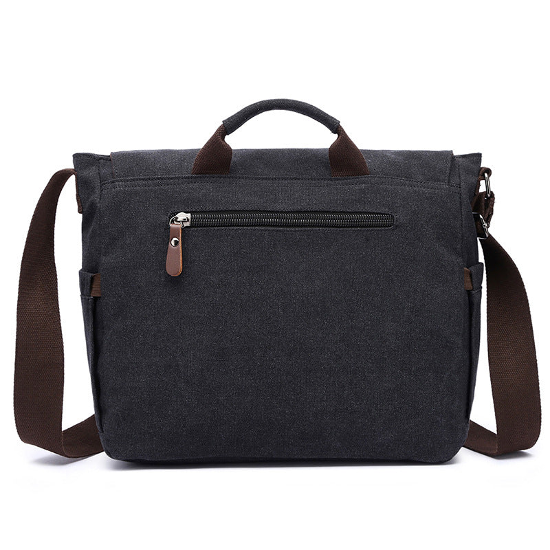 Trendy Canvas Shoulder Bag LoungeYard — product view 2